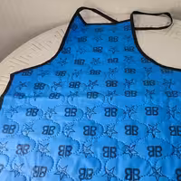 پیش بند فوم دار دررنگ آبی