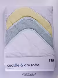 حوله کلاهدار نوزادی مادرکر اصل 3 عددی mothercare