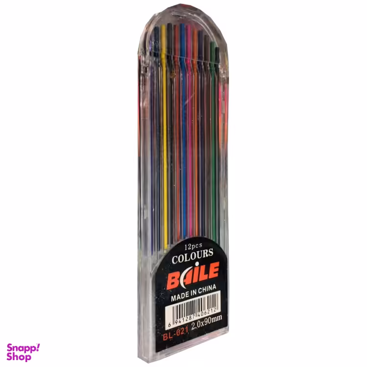 نوک 2 میلی متری رنگی کد 223 بسته 12 عددی