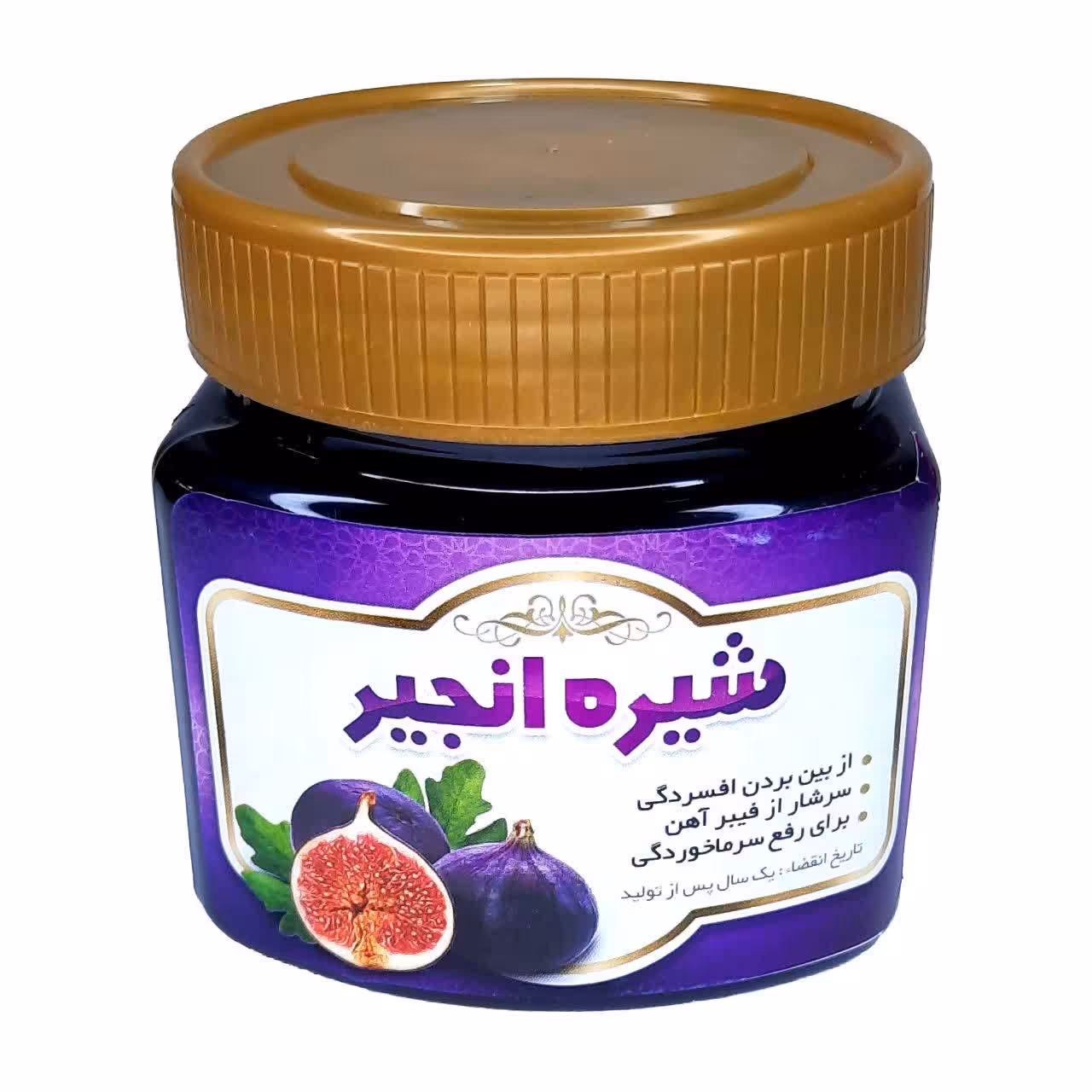 شیره انجیر سنتی 5ستاره فدک 350گرم)