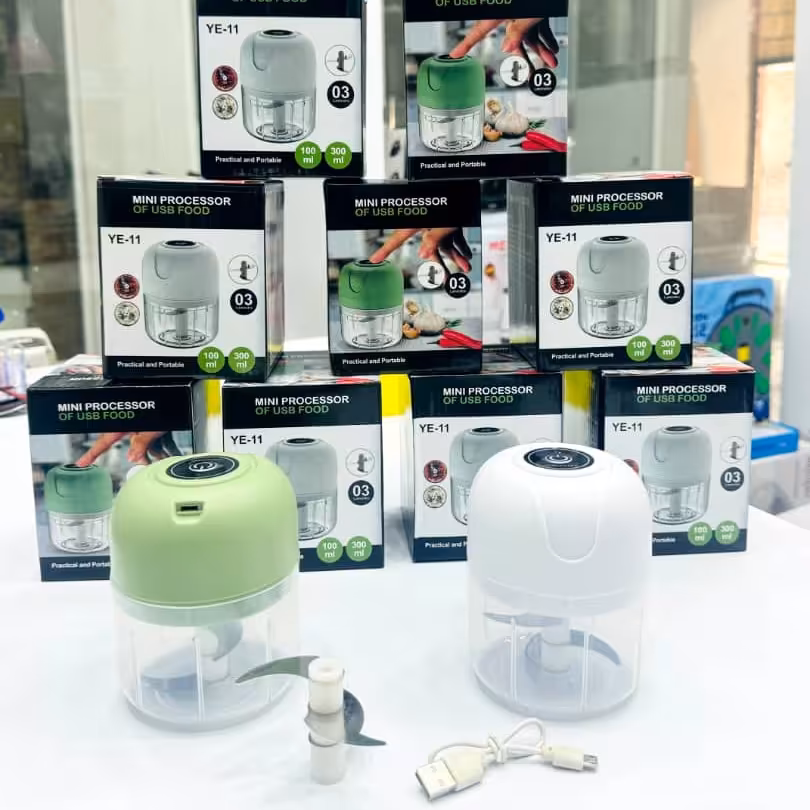 مینی خردکن شارژی باطری لیتیومی