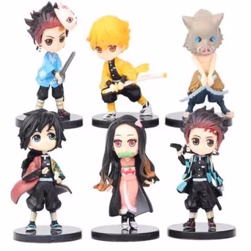 فیگور انیمه شیطان کش 6 عددی