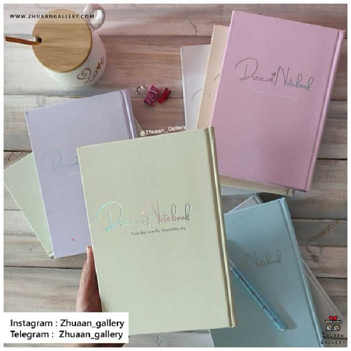 دفتر خطدار Dream Note پاستلی