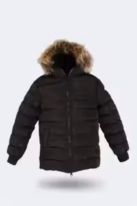 کاپشن مشکی دخترانه و پسرانه بچگانه CALISTO NEW کت انه یونیسکس Slazenger