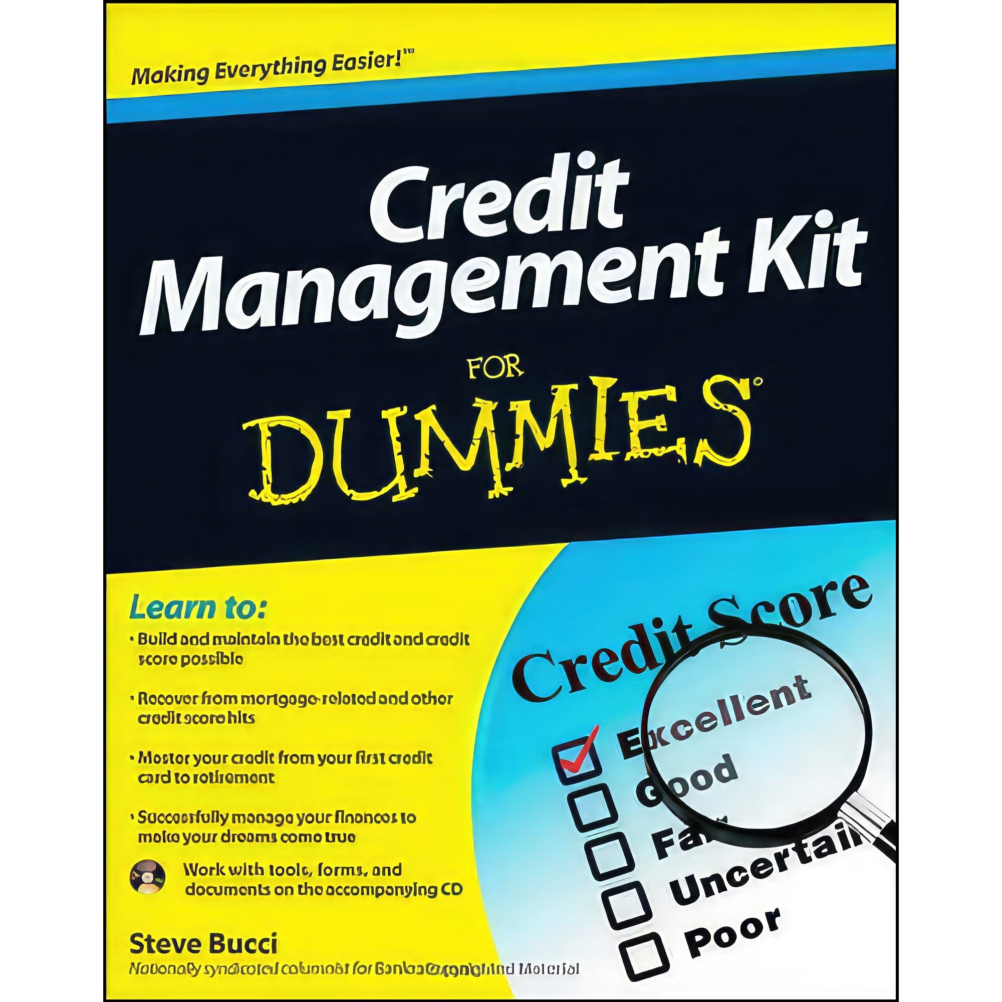 کتاب زبان اصلی Credit Management Kit For Dummies انتشارات For Dummies