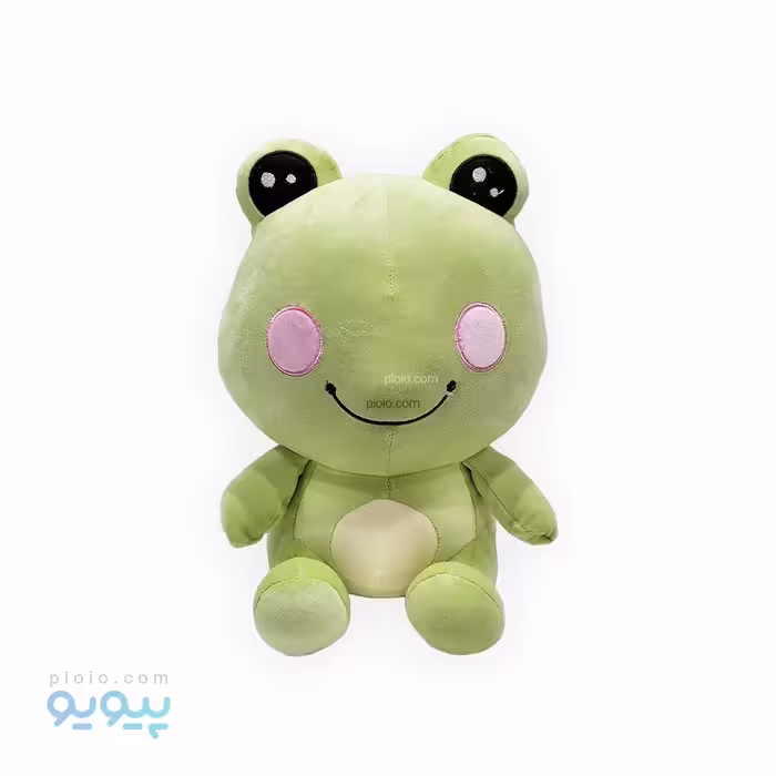 عروسک قورباغه لپ گلی تک و عمده
