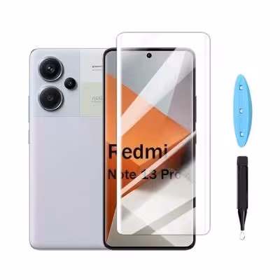 گلس یووی(UV) شفاف شیائومی Xiaomi Redmi Note 13 pro plus