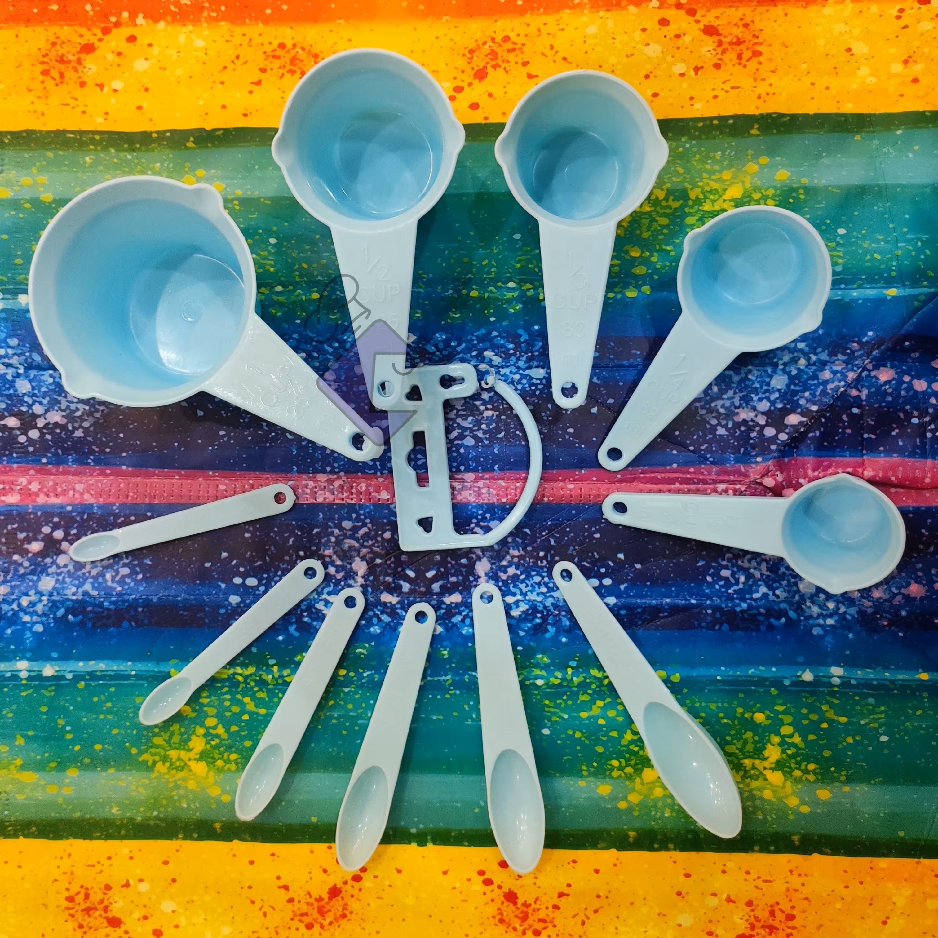 پیمانه اندازه گیری پلاستیکی 11 عددی