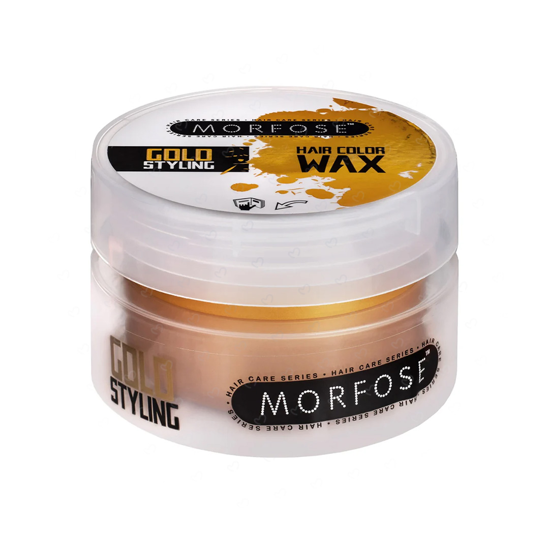 قیمت و خرید واکس رنگی مو مورفوس سری OSSION مدل Gold Styling حجم 100 میلی لیتر ⚡ اصل