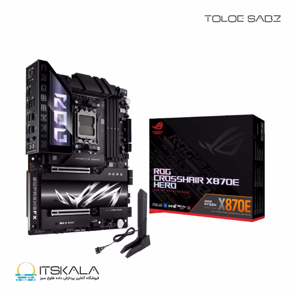 قیمت و خرید مادربرد ایسوس مدل ROG CROSSHAIR X870E HERO | ITSKALA