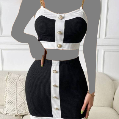 ست کراپ دامن 5459