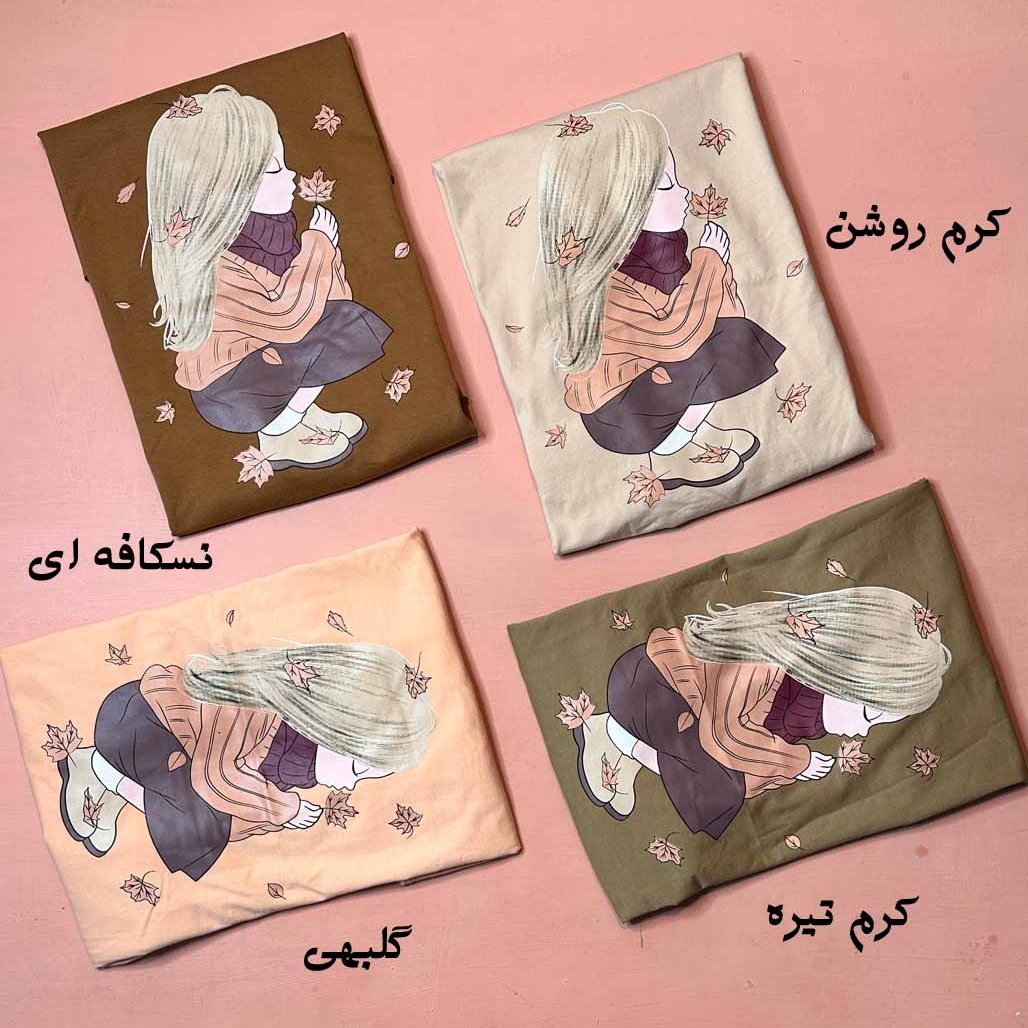 بلوز آستین بلند زنانه دورس پنبه گلکسی بسیار با کیفیت با ضمانت چاپ پود پود نمیشه سایز لارج و ایکس لارج