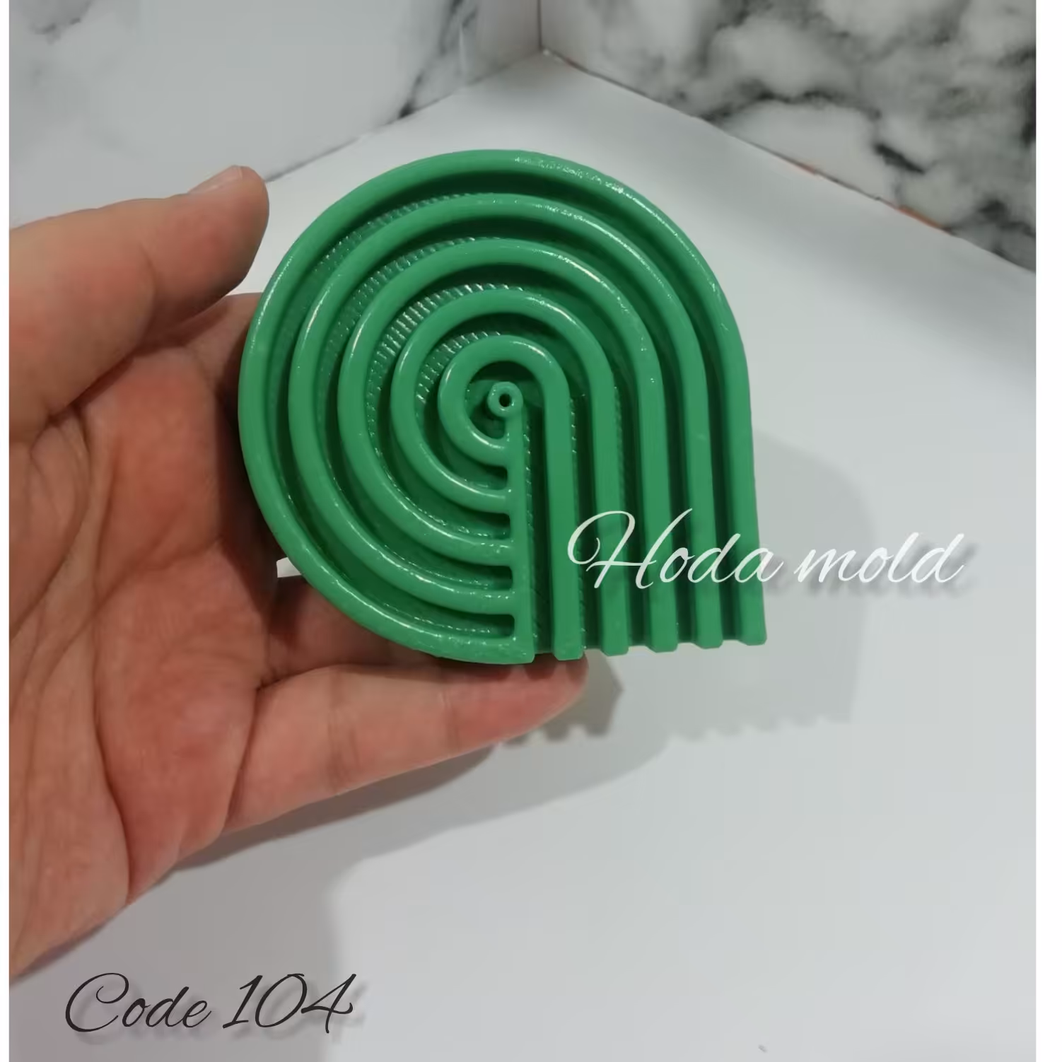 قالب سیلیکونی (مولد) جا عودی 8 سانتی مدرن