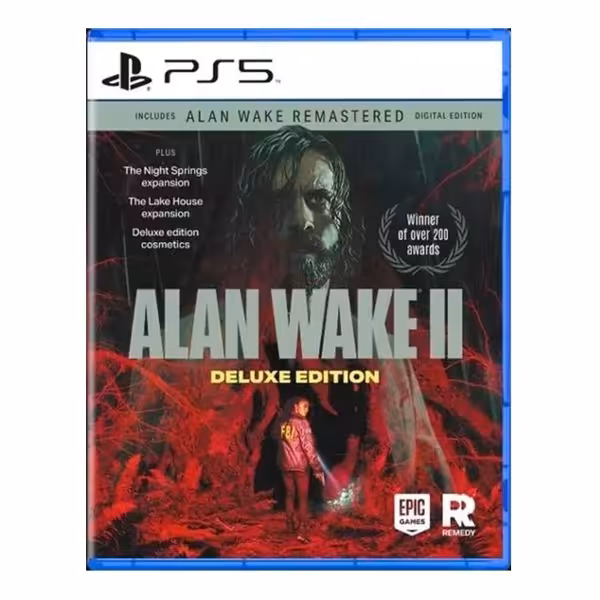 خرید دیسک بازی Alan Wake 2 Deluxe Edition برای PS5 با بهترین قیمت