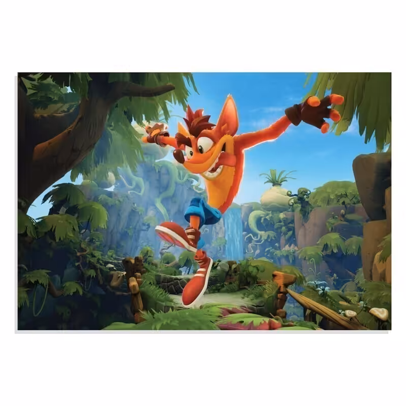 تابلو شاسی طرح Gaming بازی کراش باندیکوت مدل NV0950