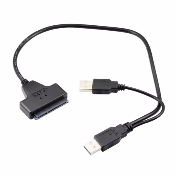 کابل تبدیل ساتا 2٫5 اینچی به یو اس بی