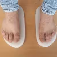 کفی نمکی پا مخصوص ماساژ