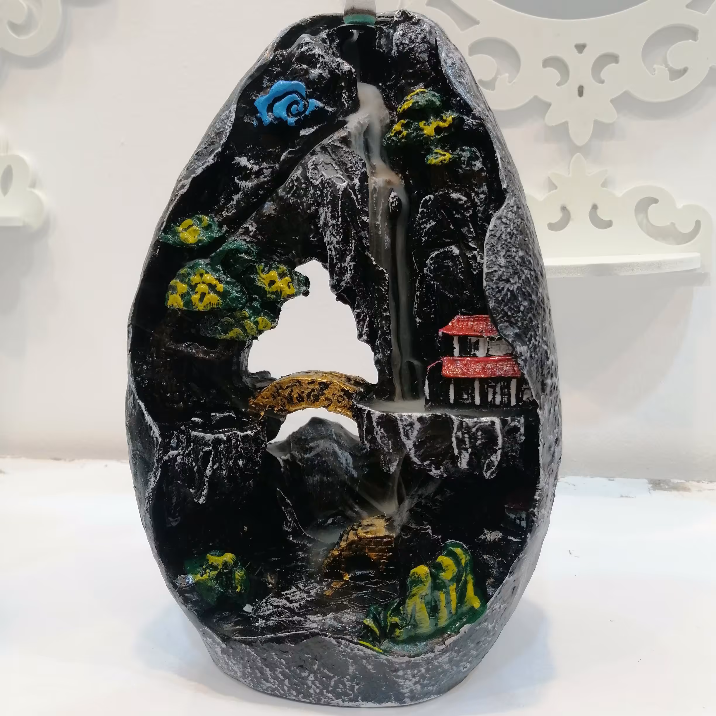 جاعودی آبشاری طرح صخره جنگ سایز بزرگ