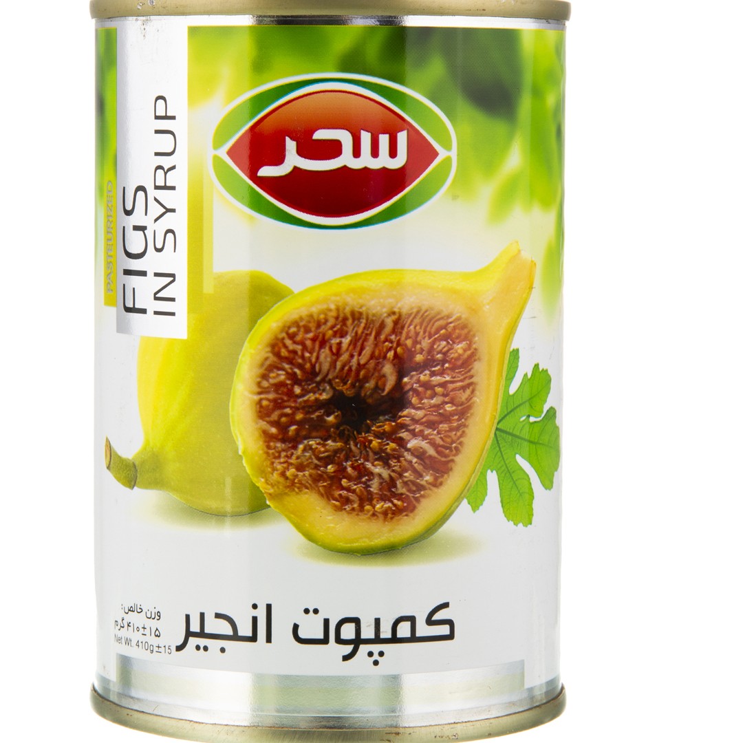 کمپوت انجیرسحر قوطی410گرمی