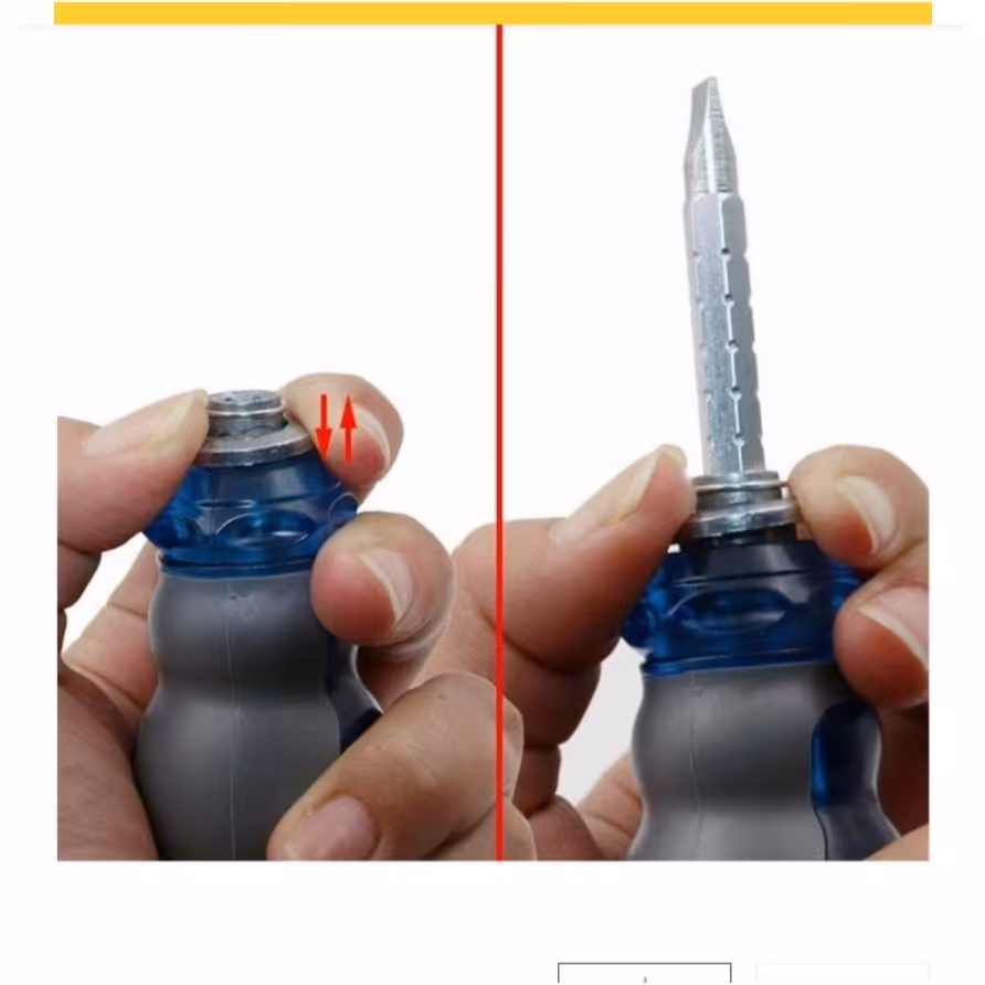 پیچ گوشتی مشتی دنده ایی دو سو و چهار سو