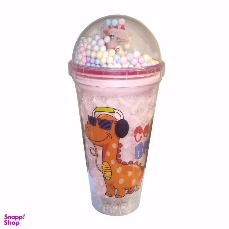 ماگ اسموتی مدل چراغدار طرح دایناسور کد 02