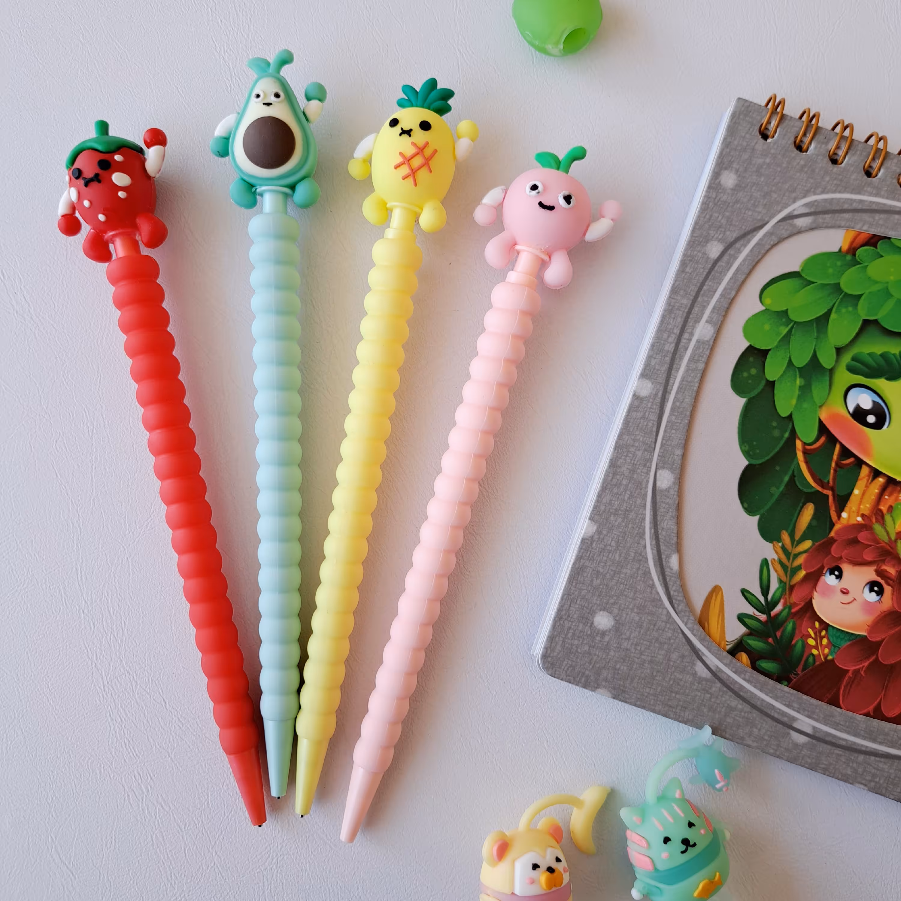 اتود فانتزی طرح میوه سایز 7 دهم