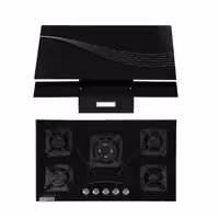 ست هود مورب و اجاق گاز صفحه ای پنج شعله ترموکوپل (پس کرایه)