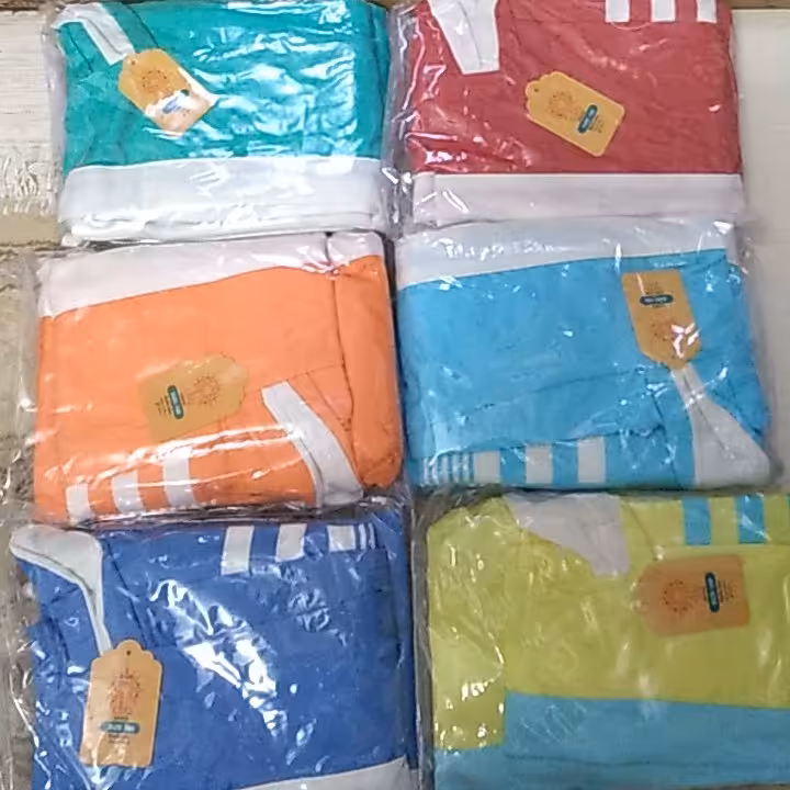 حوله تن پوش کودک سایز 70 ( مناسب سن 4 تا 6 سال)