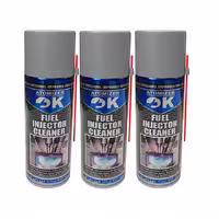 اسپری انژکتور شوی خودرو اوکی مدل Atomizer حجم 450 میلی لیتر مجموعه 3 عددی