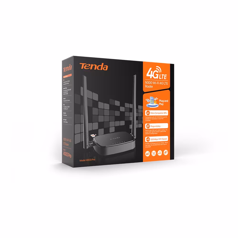 مودم سیمکارتی Tenda 4G تندا مدل 4G03 pro