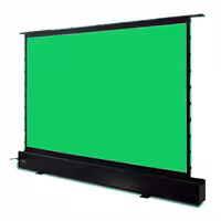 پرده سبز پروجکتا مدل از کف بازشو 2 متری