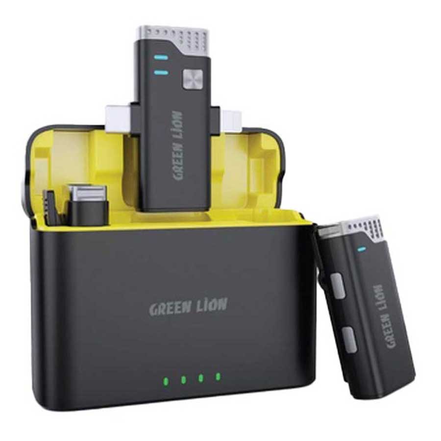 قیمت و خرید میکروفون یقه ای بی‌سیم گرین لاین مدل GN2IN1MIC360D | یاس ارتباط