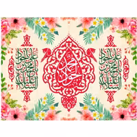 پرچم ولادت امام علی اندازه 100 در 70 کد 205-06-ali