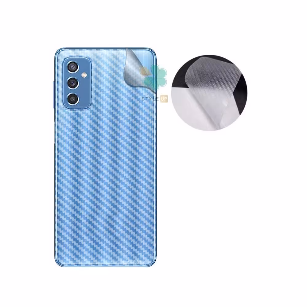 برچسب نانو پشت کربنی گوشی مناسب Samsung Galaxy M52 5G