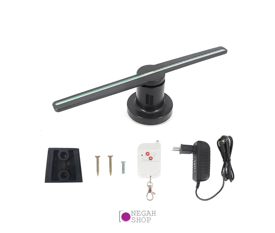 نمایشگر هولوگرافیک 3D مدل Hologram LED Fan Z1 42cm