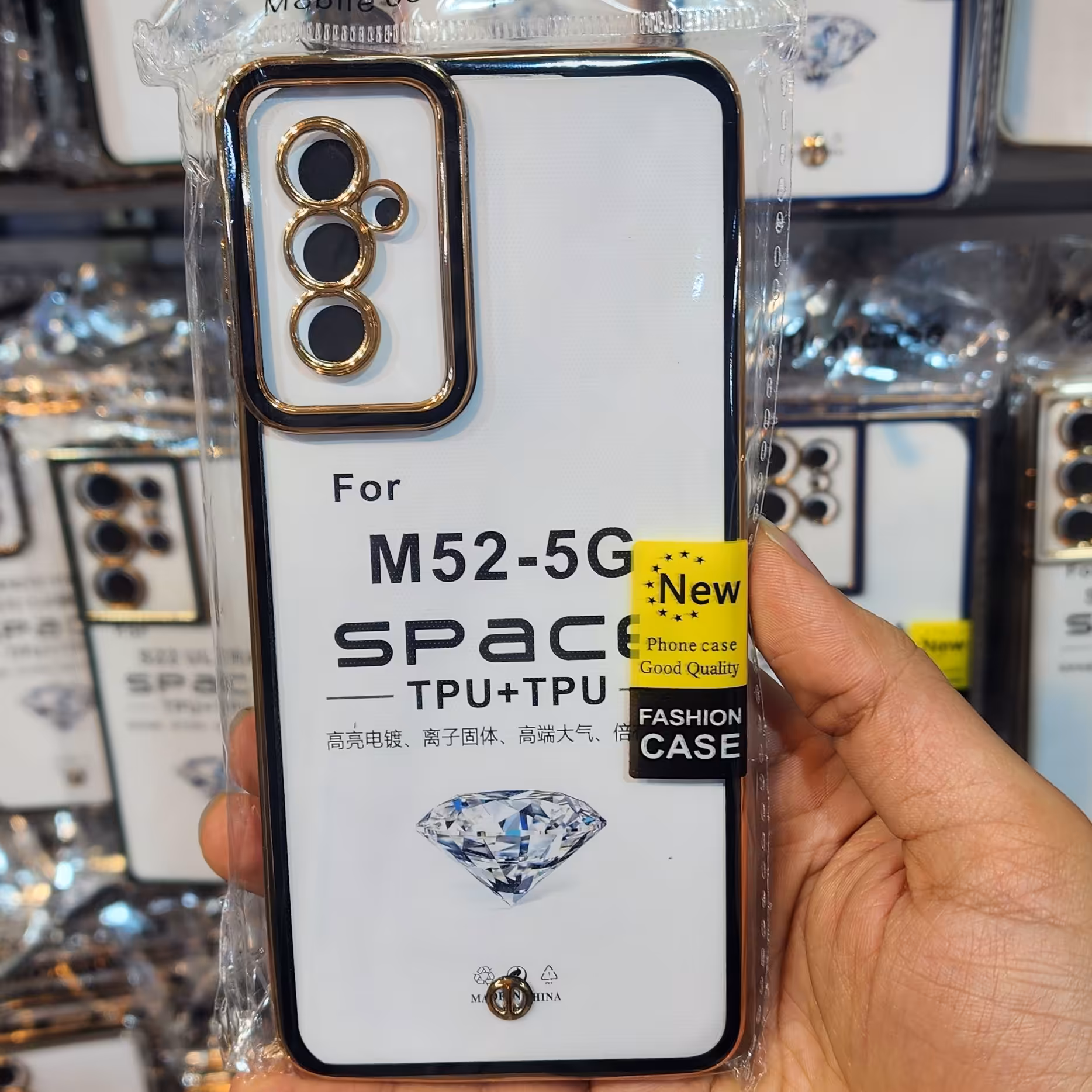 کاور مدل دور رنگی مناسب برای گوشی m52