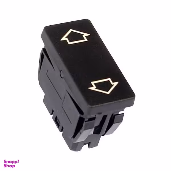 کلید بالابر شیشه خودرو قطعه سازان کبیر KEY-PUEG-01 مناسب برای پژو 405