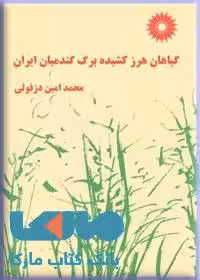 گیاهان هرز کشیده برگ گندمیان ایران مرکز نشر دانشگاهی