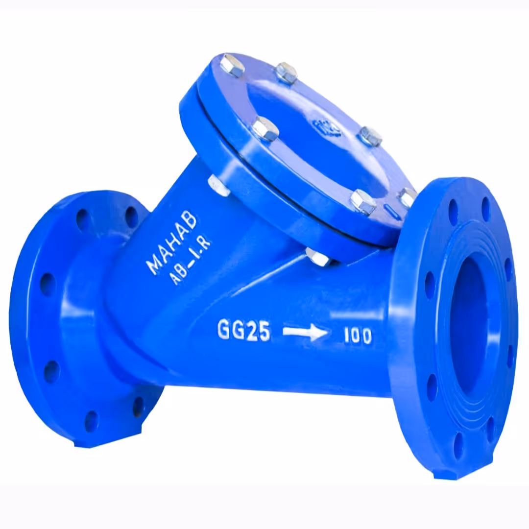 صافی مهاب آب ایرانیان Pn16 توری استیل سایز 2 اینچ  50 میلیمتر (پسکرایه) (ارسال تا باربری رایگان)