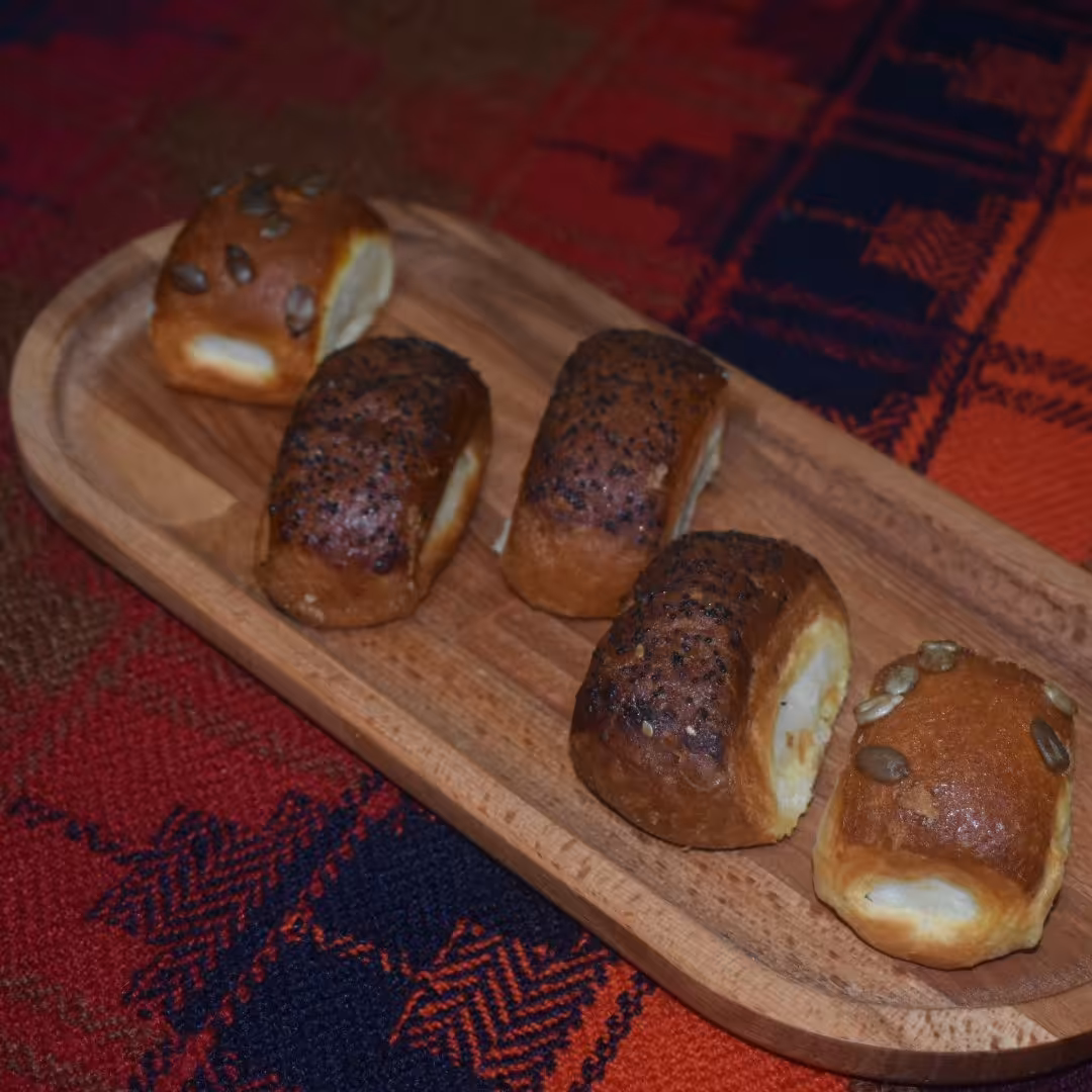 ظرف سرو چوبی بیضی   رولت خوری بیضی ابعاد 32در14