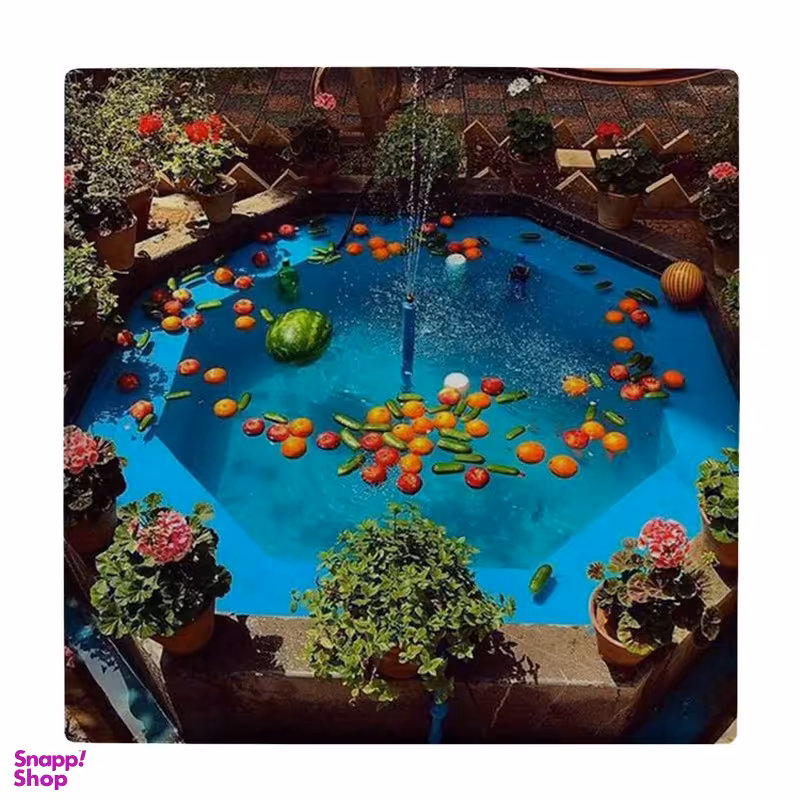 زیر لیوانی طرح میوه ها داخل حوض آبی کد 4074934_2830