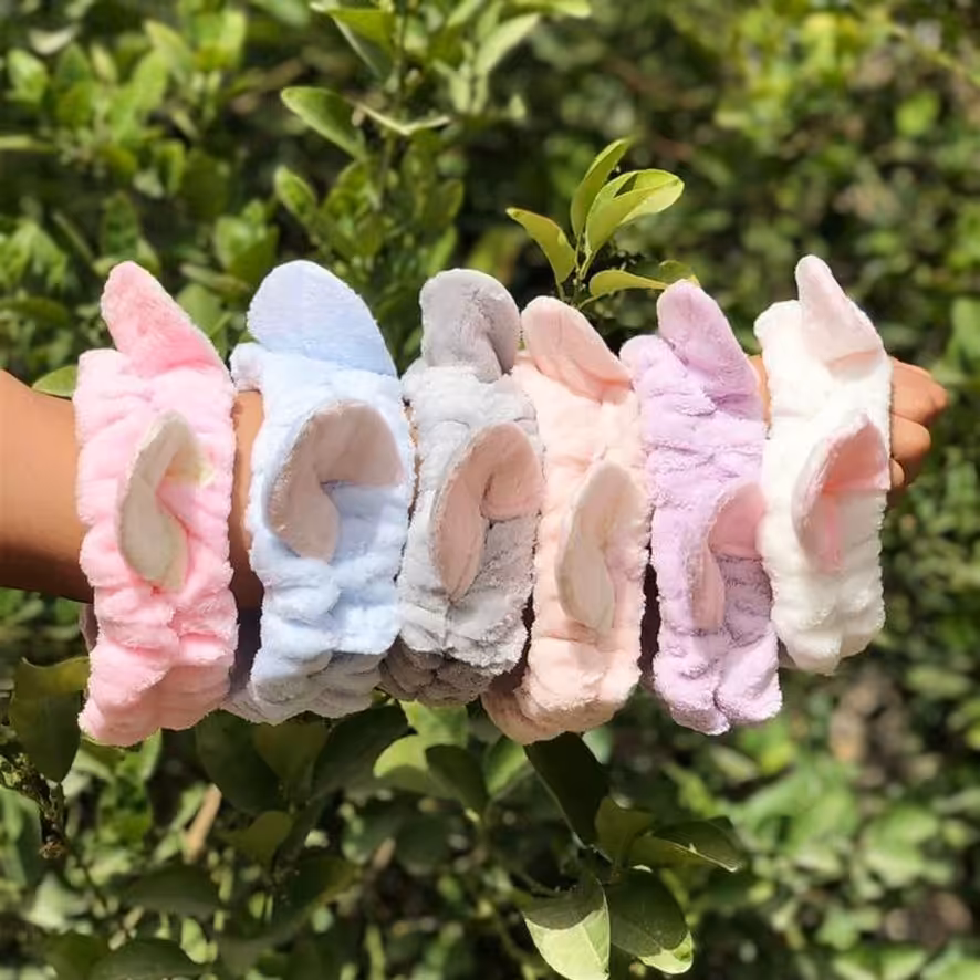 هدبند حوله ایی بسیار نرم و محکم قابل شستشو 