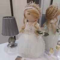 عروسک دخترانه روسی در قد 35الی 40سانت در رنگبندی متفاوت برند استار1
