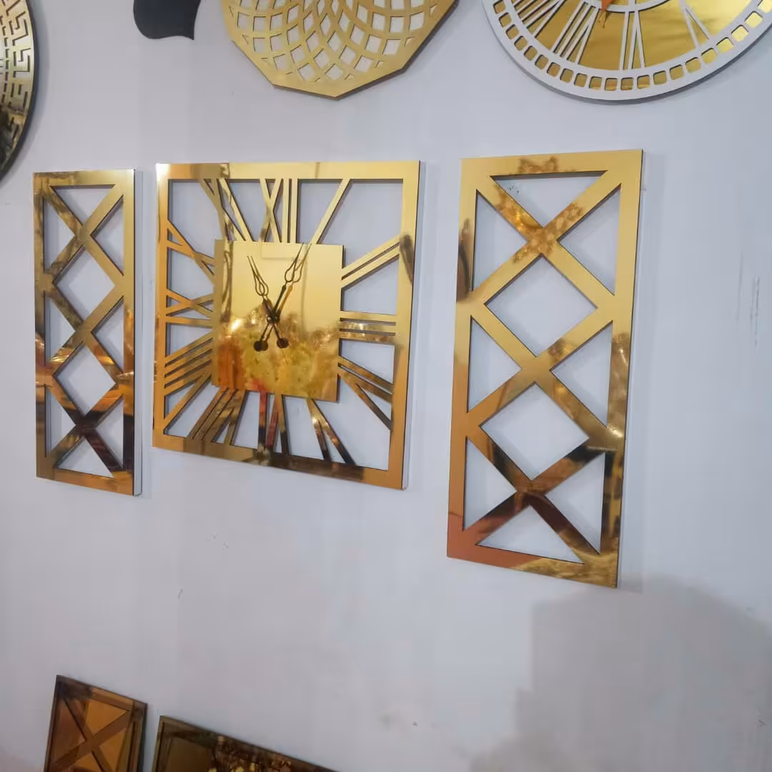 ساعت دیواری سه تیکه مدل m11