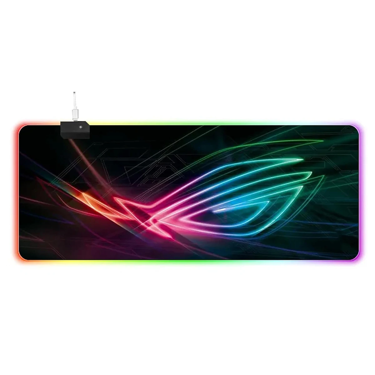 ماوس پد گیمینگ ایسوس سایز 30×80 مدل RGB طرح ROG | آی تی هوم