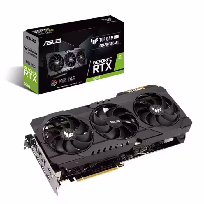 کارت گرافیک ایسوس TUF RTX 3080 10G GAMING LHR