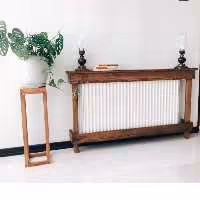 رو شوفاژی چوبی .پوشاننده شوفاژ