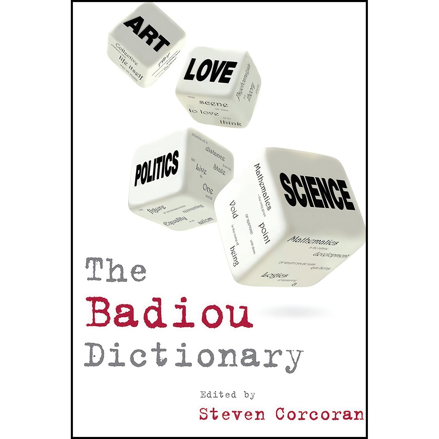 کتاب زبان اصلی The Badiou Dictionary  اثر Steven Corcoran
