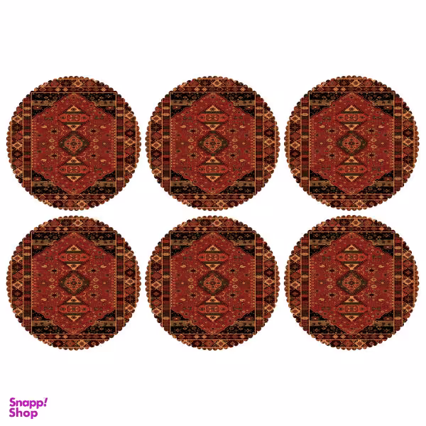 زیربشقابی مدل U2-42455 بسته 6 عددی