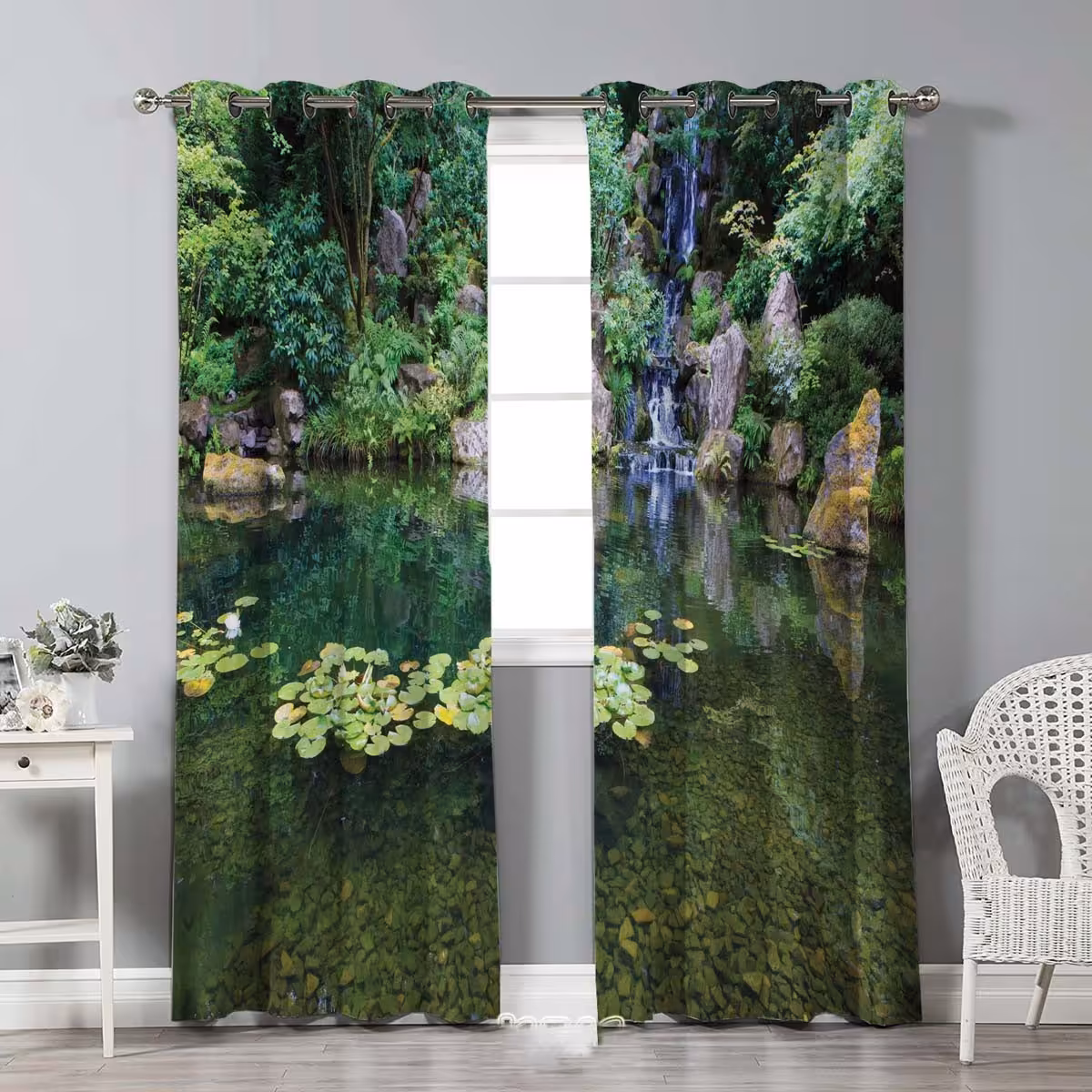 پرده چاپی  پانچ  طرح   نقاشی و منظره  کد630